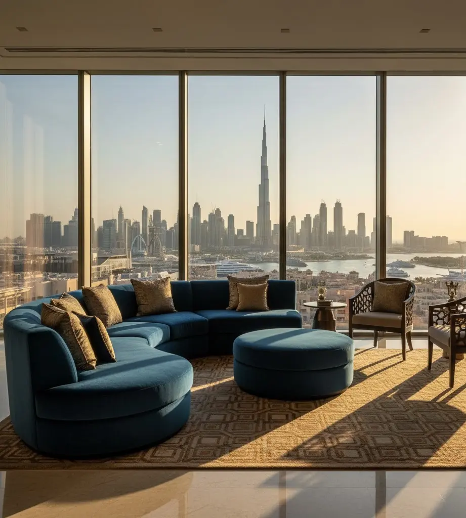 Luxury Custom Sofa Upholstery and bespoke furniture design in Dubai by Edge & Curve